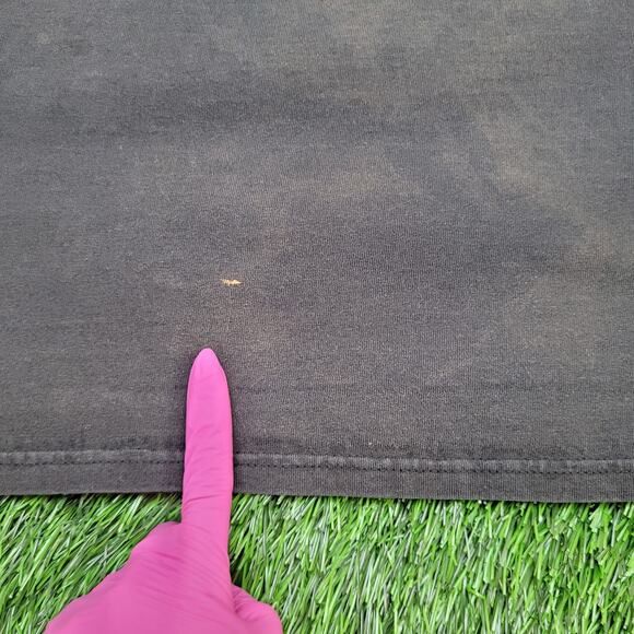 2007 Sturgis Biker Rally Shirt M/L 21x26 Faded Black Flame Hog Motorcycle - Picture 4 of 16